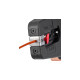KNIPEX Automatische Abisolierzange PreciStrip16, Abisolier-Zange(schwarz/rot, integrierter Drahtschneider)