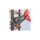 KNIPEX Bolzenschneider 71 72 910, Schneid-Zange(rot/blau, 12-fach einstellbar, mit Dämpfer)