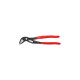 KNIPEX Cobra ES 87 51 250, 250mm, Rohr- / Wasserpumpen-Zange(schwarz/rot, Wasserpumpenzange, 19-fach verstellbar)