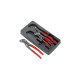 KNIPEX Cobra-Paket 00 20 09 V02, Zangen-Set(schwarz, gezahnte Griffflächen, integrierter Klemmschutz)