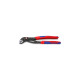 KNIPEX Cobra QuickSet Rohr- / Wasserpumpen-Zange 87 22 250(rot/blau, Länge 250mm, für Rohre bis 2