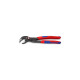KNIPEX Cobra QuickSet Rohr- / Wasserpumpen-Zange 87 22 250(rot/blau, Länge 250mm, für Rohre bis 2
