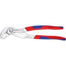 KNIPEX Cobra Rohr- / Wasserpumpen-Zange 87 05 250(rot/blau, Länge 250mm, für Rohre bis 2")