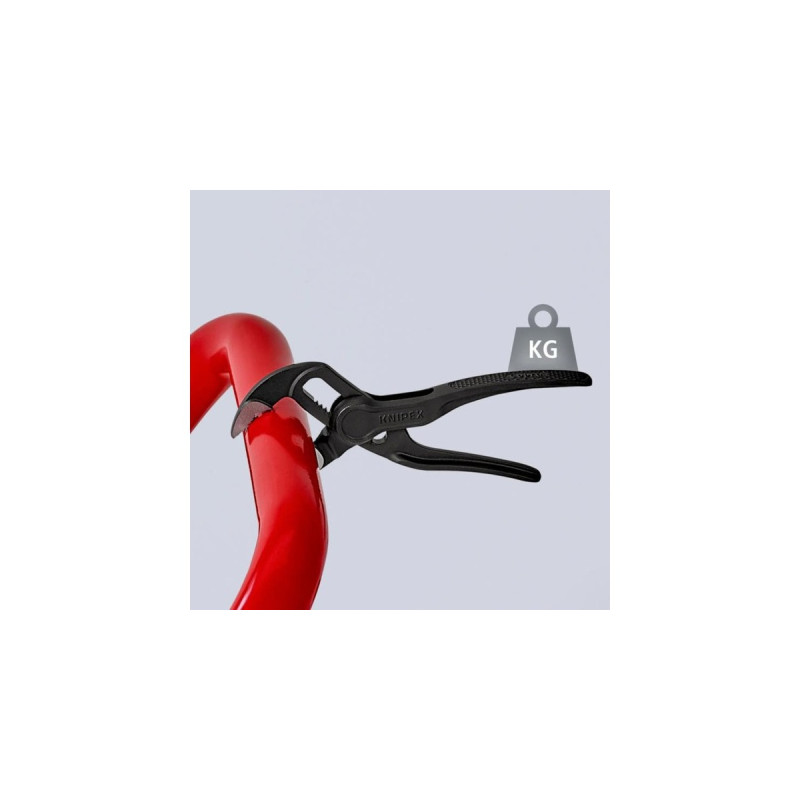 KNIPEX Cobra XS, 87 00 100, 100mm, Rohr- / Wasserpumpen-Zange(schwarz, Wasserpumpenzange, 11-fach verstellbar)