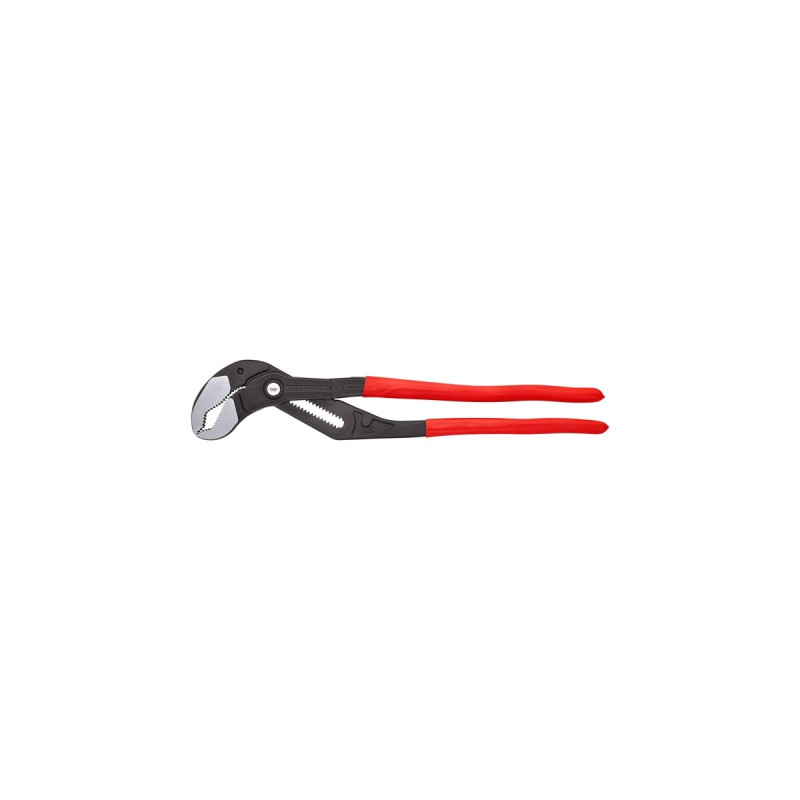 KNIPEX Cobra XXL 87 01 560, 560mm, Rohr- / Wasserpumpen-Zange(schwarz/rot, Wasserpumpenzange, 20-fach verstellbar)