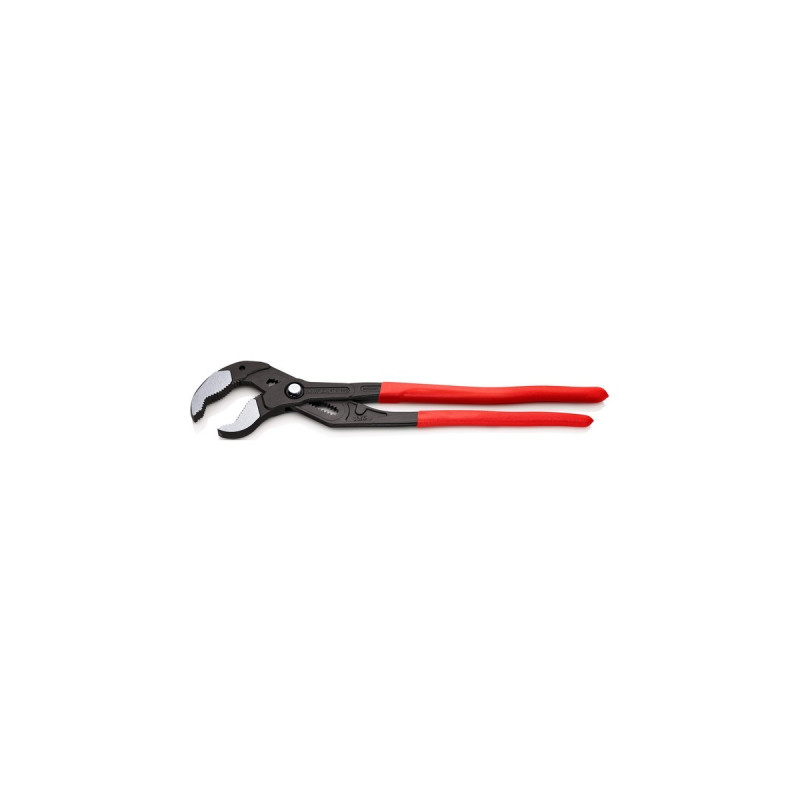 KNIPEX Cobra XXL 87 01 560, 560mm, Rohr- / Wasserpumpen-Zange(schwarz/rot, Wasserpumpenzange, 20-fach verstellbar)