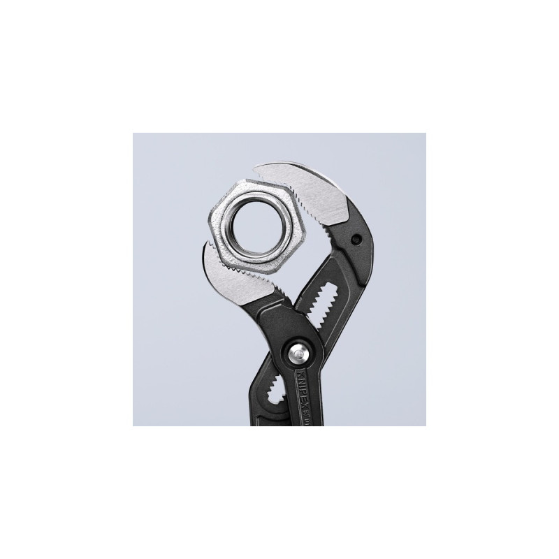 KNIPEX Cobra XXL 87 01 560, 560mm, Rohr- / Wasserpumpen-Zange(schwarz/rot, Wasserpumpenzange, 20-fach verstellbar)