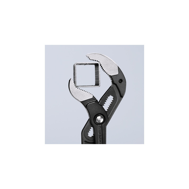 KNIPEX Cobra XXL 87 01 560, 560mm, Rohr- / Wasserpumpen-Zange(schwarz/rot, Wasserpumpenzange, 20-fach verstellbar)