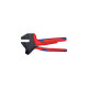 KNIPEX Crimp-Systemzange 97 43 200 A, Crimpzange(rot/blau, ohne Crimpeinsätze)