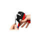 KNIPEX Crimp-Systemzange 97 43 200, Crimpzange(rot/blau, ohne Crimpeinsätze, im Koffer)
