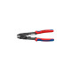 KNIPEX Crimpzange 97 21 215 C(rot/blau, Abisolieren, Crimpen 0,5 - 6,0mm²)