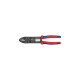 KNIPEX Crimpzange 97 32 240(rot/blau, Abisolieren, Crimpen 0,5 - 6,0mm²)