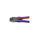 KNIPEX Crimpzange 97 51 12(blau/rot, RJ-10, RJ-11/12 und RJ-45-Stecker)