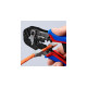 KNIPEX Crimpzange 97 51 13 für Westernstecker(blau/rot, für RJ-45-Stecker)