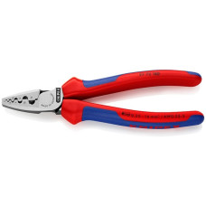 KNIPEX Crimpzange 97 72 180(für Aderendhülsen 0,25 bis 16mm²)