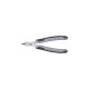 KNIPEX Electronic Super Knips ESD, 78 03 125 ESD, Elektronik-Zange(grau, mit Öffnungsfeder)