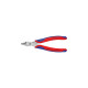 KNIPEX Electronic Super Knips XL 7803140, Elektronik-Zange(rot/blau, mit Öffnungsfeder)