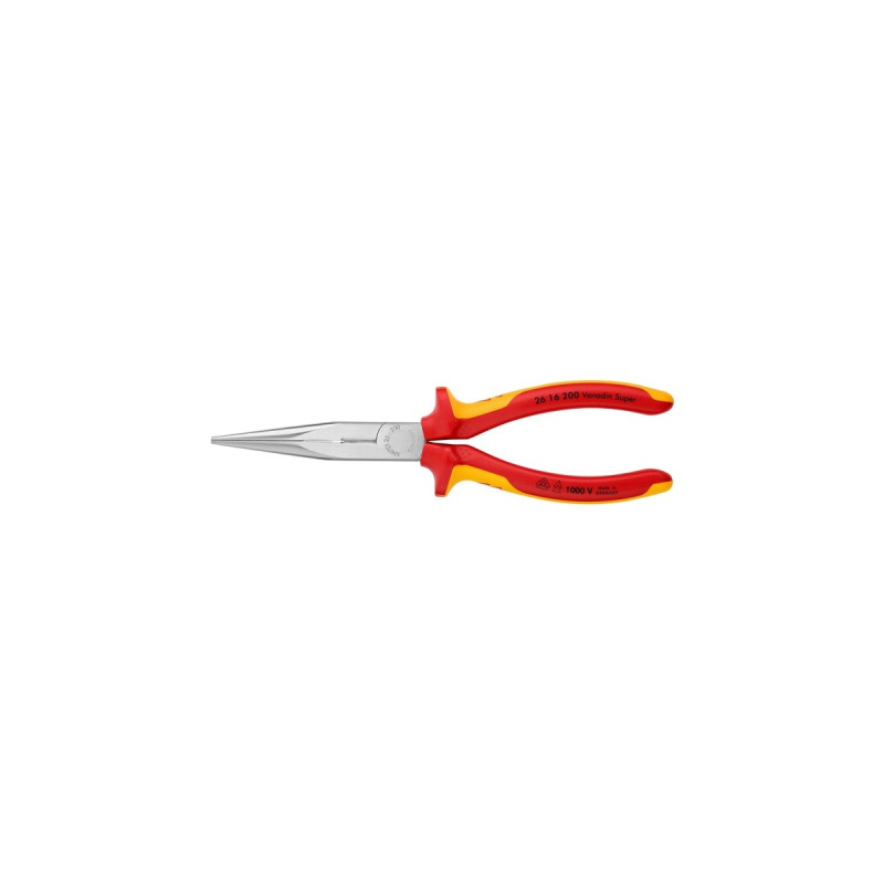 KNIPEX Elektro-Paket 00 20 12 , Zangen-Set(gezahnte Griffflächen, Schneiden mit Facetten)