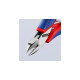 KNIPEX Elektronik-Seitenschneider 77 02 115, Schneid-Zange(rot/blau, Länge 115mm)