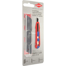KNIPEX Ersatz-Klingen 90 10 165 E02, 10 Stück, Ersatzmesser(für Universalmesser CutiX 90 10 165 BK)