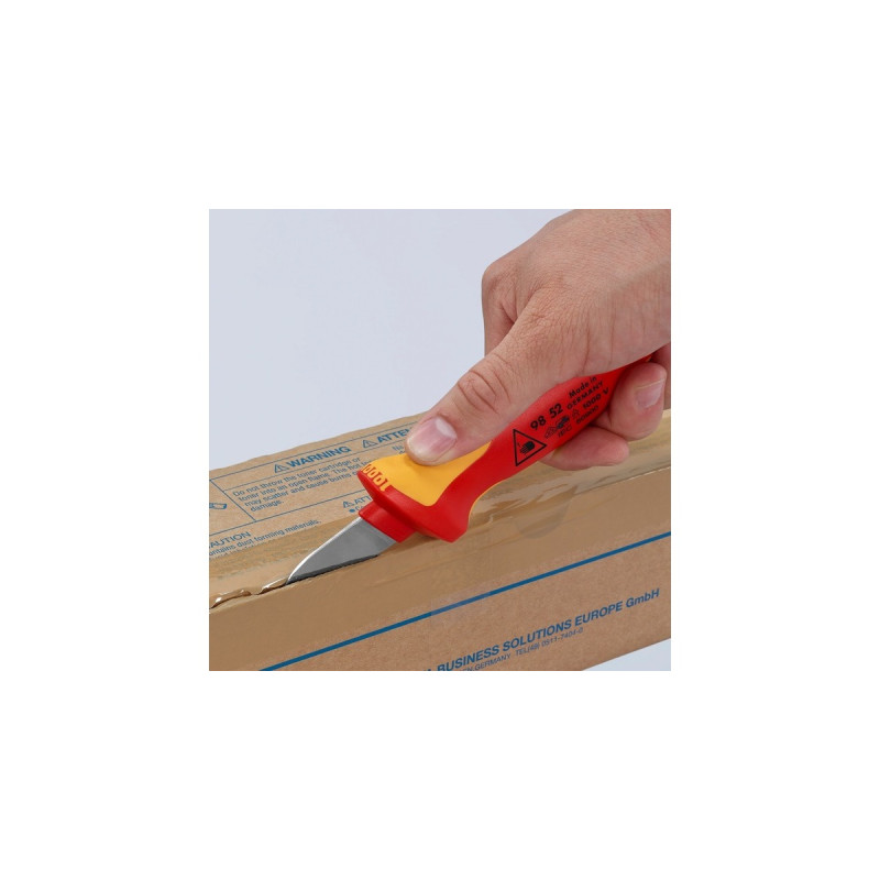 KNIPEX Kabelmesser 180mm 98 52 SB(VDE-geprüft)