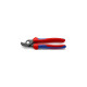 KNIPEX Kabelschere 95 12 165 , Schneid-Zange(für Cu- und Al-Kabel, Klemmschutz)