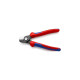 KNIPEX Kabelschere 95 12 165 , Schneid-Zange(für Cu- und Al-Kabel, Klemmschutz)