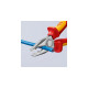 KNIPEX Kombizange 03 06 180 VDE(rot/gelb, Länge 180mm)