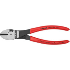 KNIPEX Kraft-Seitenschneider 74 01 180, Schneid-Zange(rot)