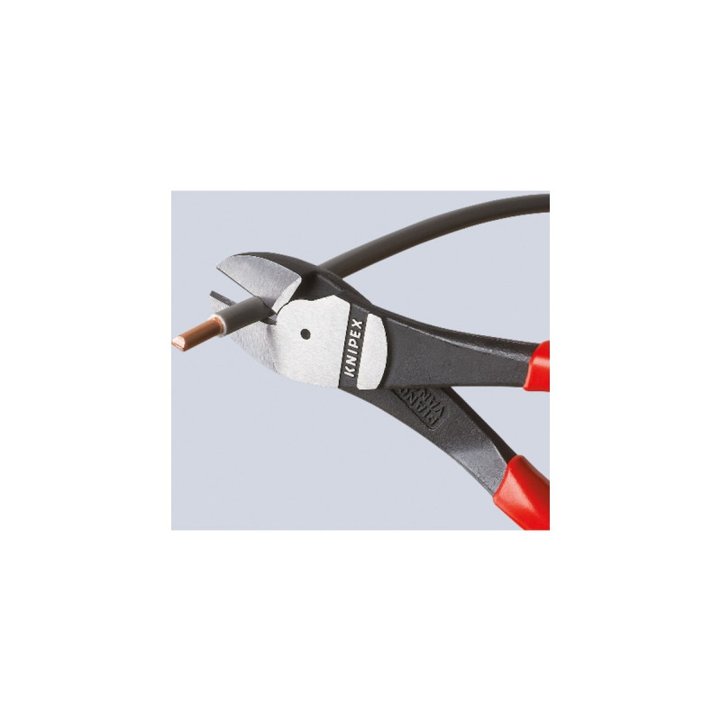 KNIPEX Kraft-Seitenschneider 74 01 200, Schneid-Zange(rot)