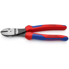 KNIPEX Kraft-Seitenschneider 74 02 200, Schneid-Zange(angeschmiedete Gelenkachse)