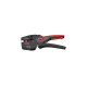 KNIPEX NexStrip Elektriker-Multiwerkzeug, Abisolier-Zange(schwarz/rot)