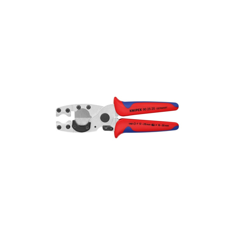 KNIPEX Rohrschneider 90 25 20(rot/blau, für Verbundrohre)