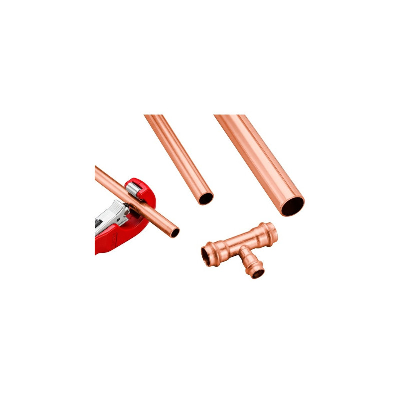 KNIPEX Rohrschneider TubiX(rot, Ø 6 - 35mm)