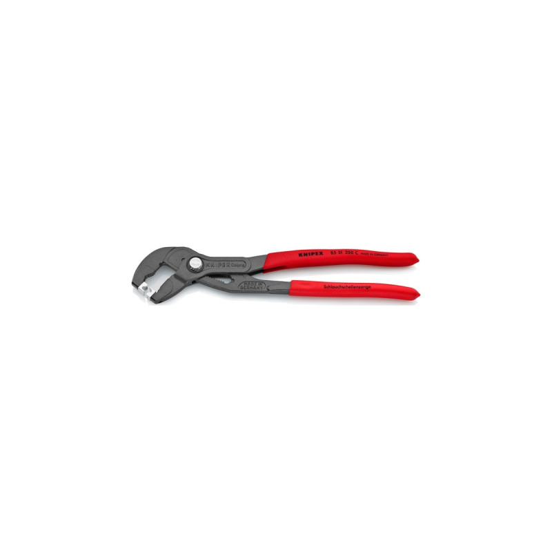 KNIPEX Schlauchschellenzange 8551250C(rot/schwarz)