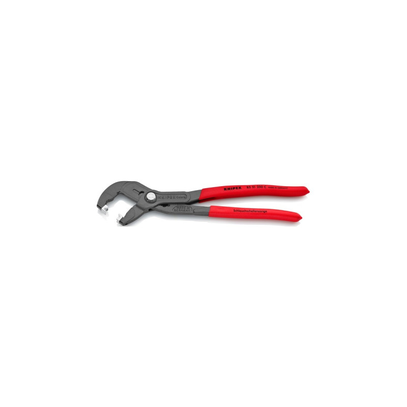 KNIPEX Schlauchschellenzange 8551250C(rot/schwarz)