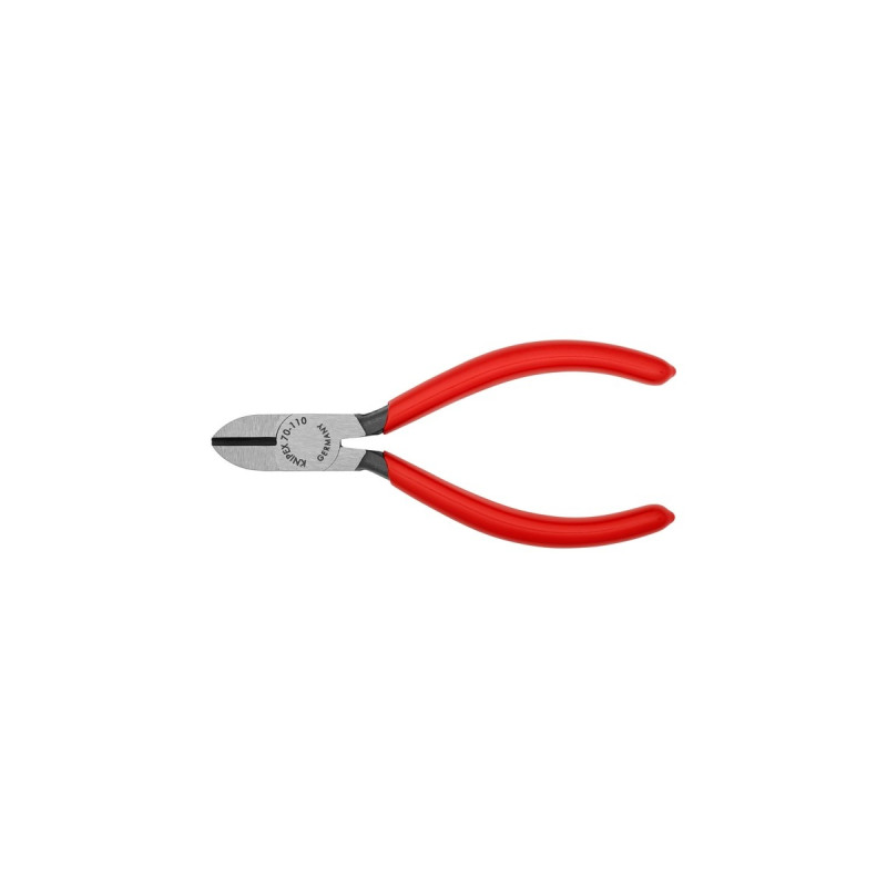 KNIPEX Seitenschneider 70 01 110, Schneid-Zange(rot, Länge 110mm)