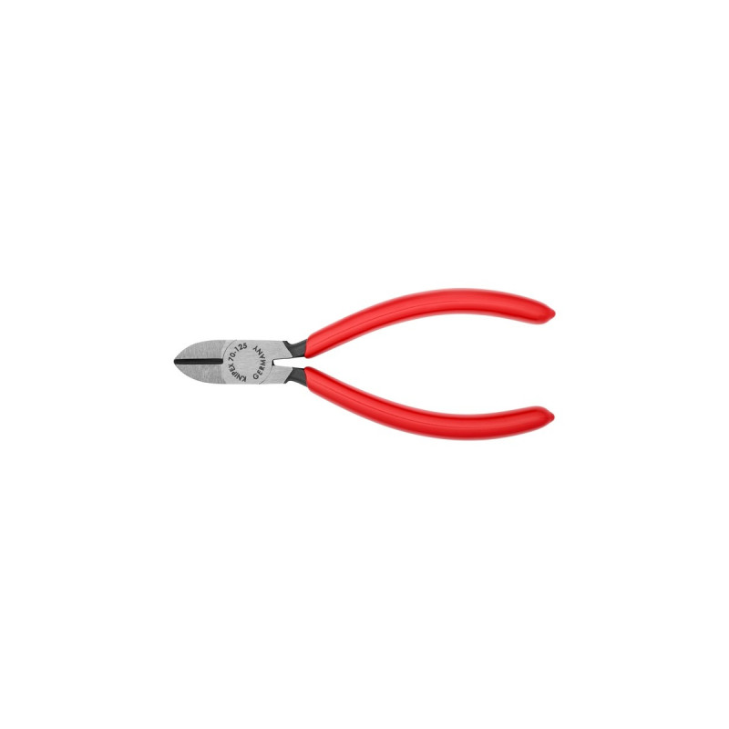 KNIPEX Seitenschneider 70 01 125, Schneid-Zange(rot, Länge 125mm)