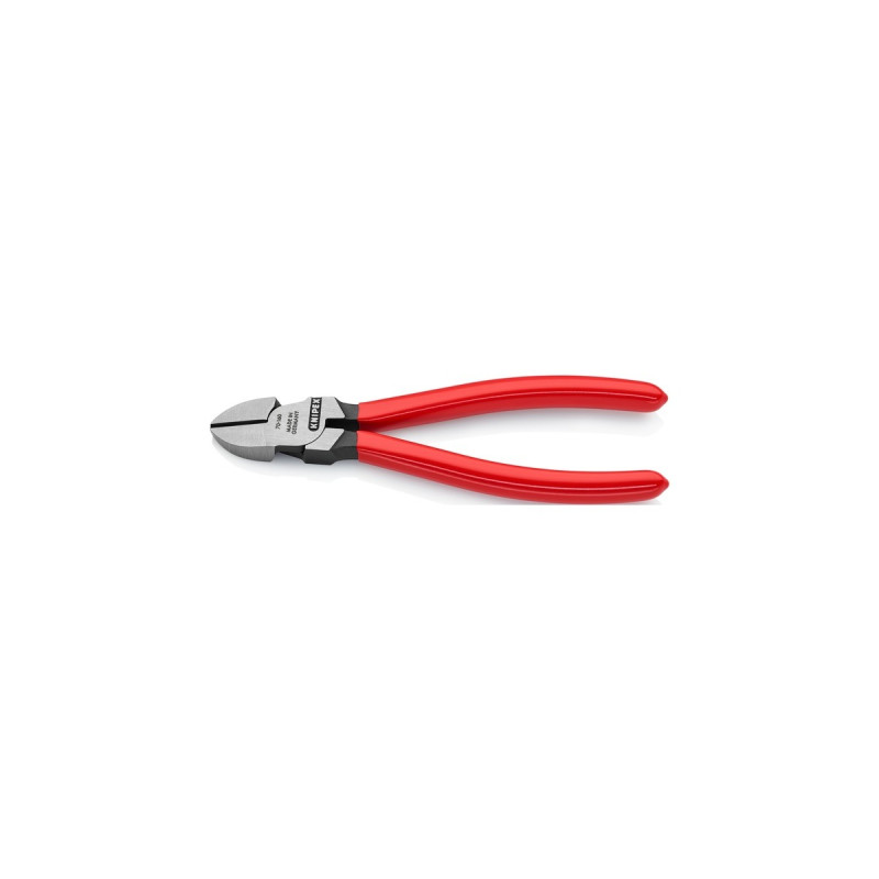 KNIPEX Seitenschneider 70 01 160, Schneid-Zange(rot, Länge 160mm)