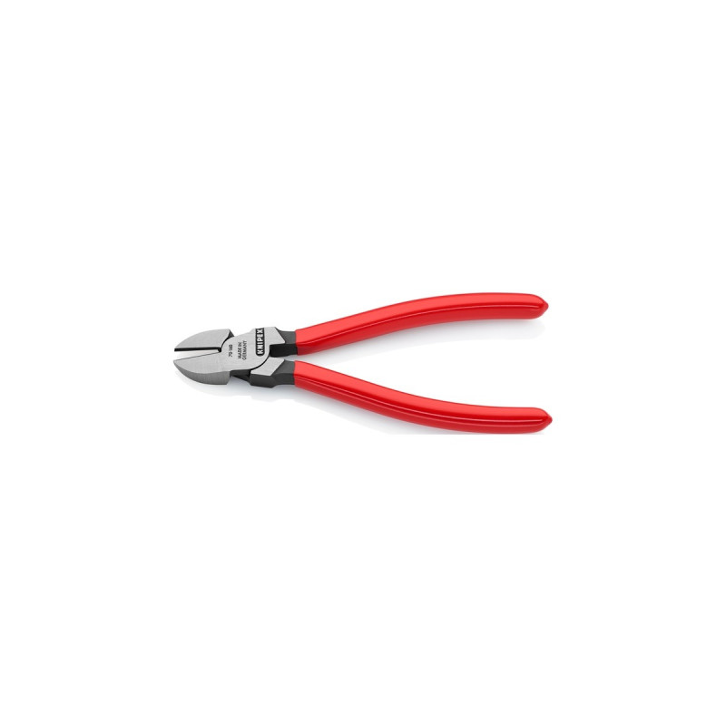 KNIPEX Seitenschneider 70 01 160, Schneid-Zange(rot, Länge 160mm)