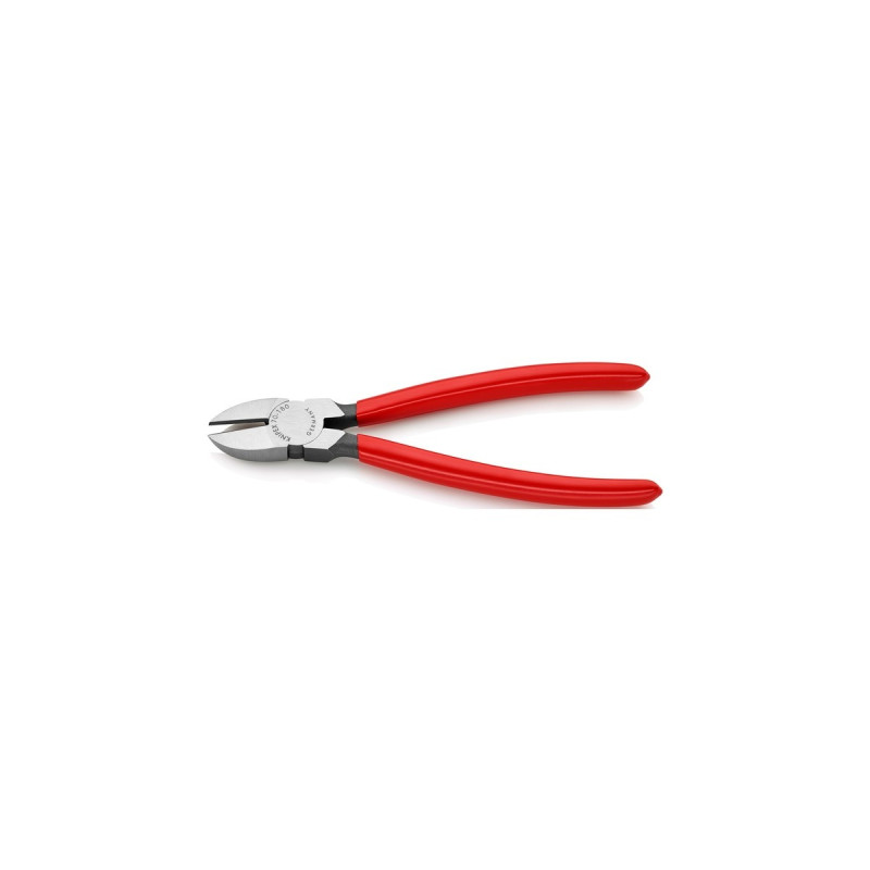 KNIPEX Seitenschneider 70 01 180, Schneid-Zange(rot, Länge 180mm)