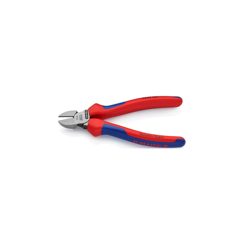KNIPEX Seitenschneider 70 02 160, Schneid-Zange(20 % höhere Schnittkraft als das Vorgängermodell)