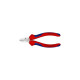 KNIPEX Seitenschneider 70 05 140, Schneid-Zange(rot/blau, Länge 140mm)