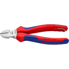 KNIPEX Seitenschneider 70 05 160, Schneid-Zange(rot/blau, Länge 160mm)