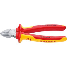 KNIPEX Seitenschneider 70 06 180 , Schneid-Zange(gelb, schlanke Bauform, Präzisionsschneiden)