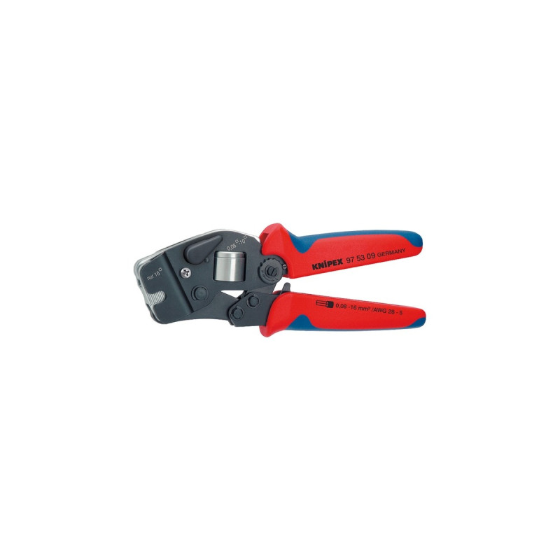 KNIPEX Selbsteinstellende Crimpzange 975309(für Ader-Endhülsen)