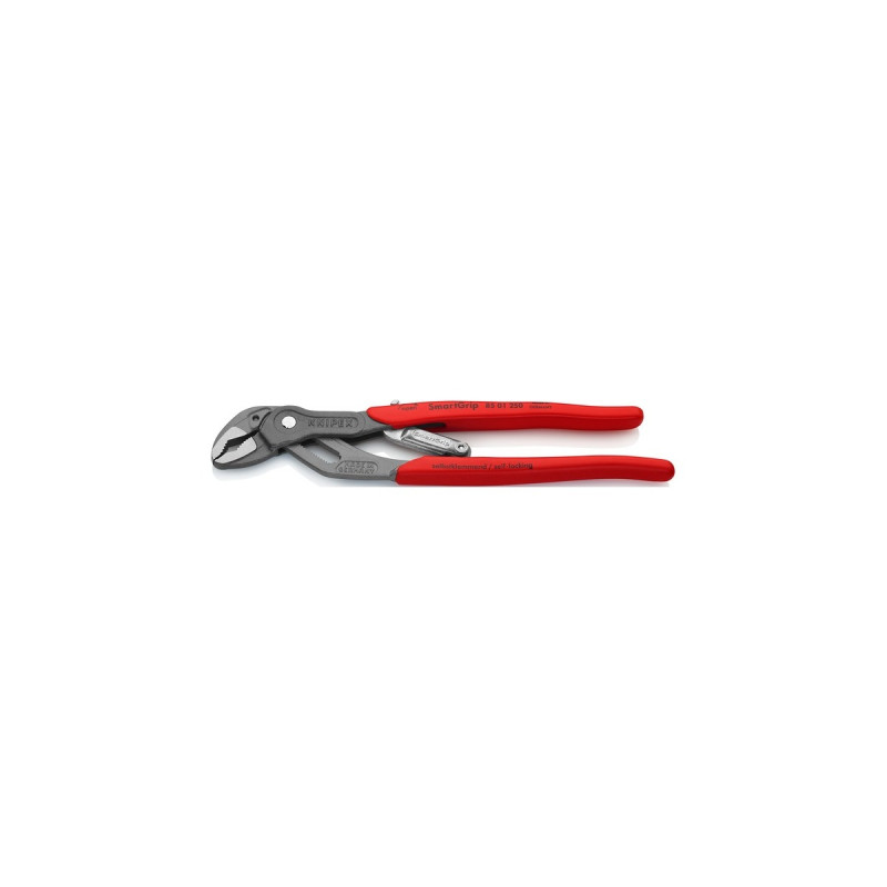 KNIPEX SmartGrip 85 01 250 , Rohr- / Wasserpumpen-Zange(gezahnte Griffflächen)
