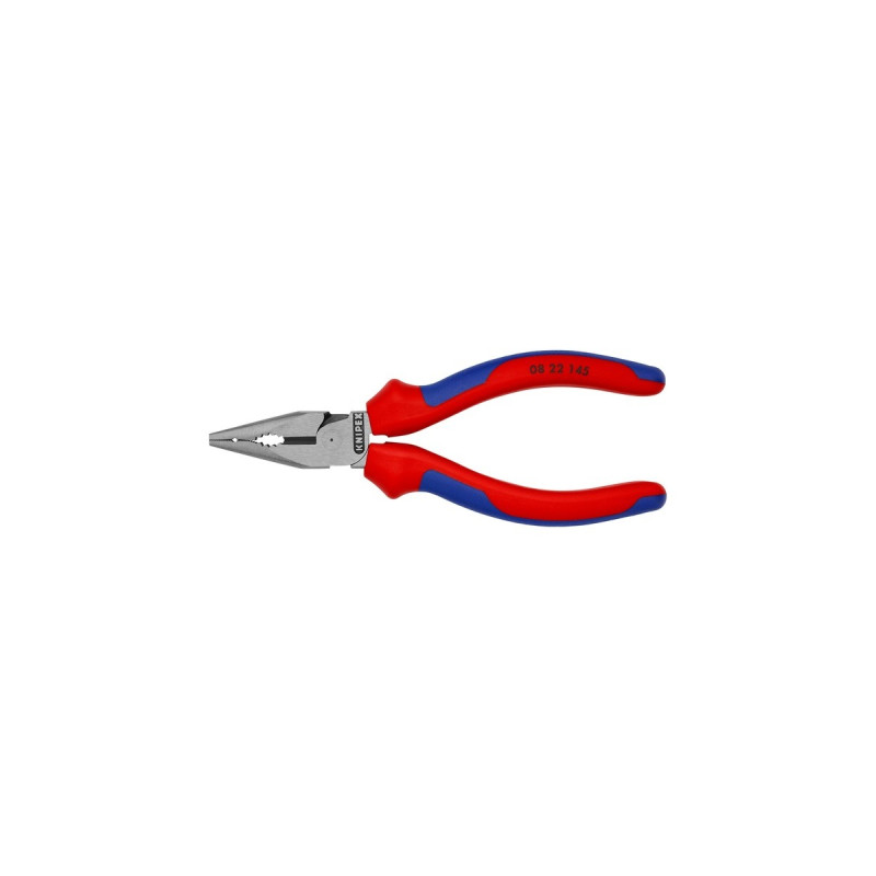 KNIPEX Spitz-Kombizange 08 22 145(rot/blau)