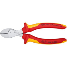 KNIPEX X-Cut Kompakt-Seitenschneider 73 06 160, VDE, Schneid-Zange(gelb, doppelt gelagerte Gelenkachse)