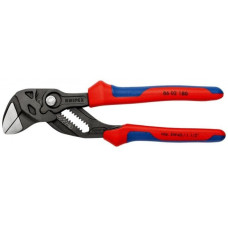 KNIPEX Zangenschlüssel 86 02 180(rot/blau, Länge 180m, 15-fach einstellbar)